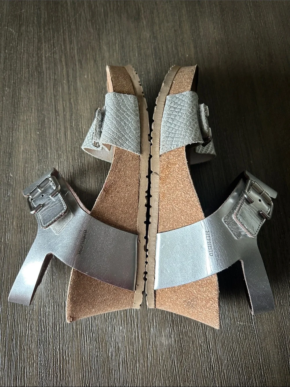 Mephisto Lissandra Slingback Nickel Star/Silver Cuba Metal